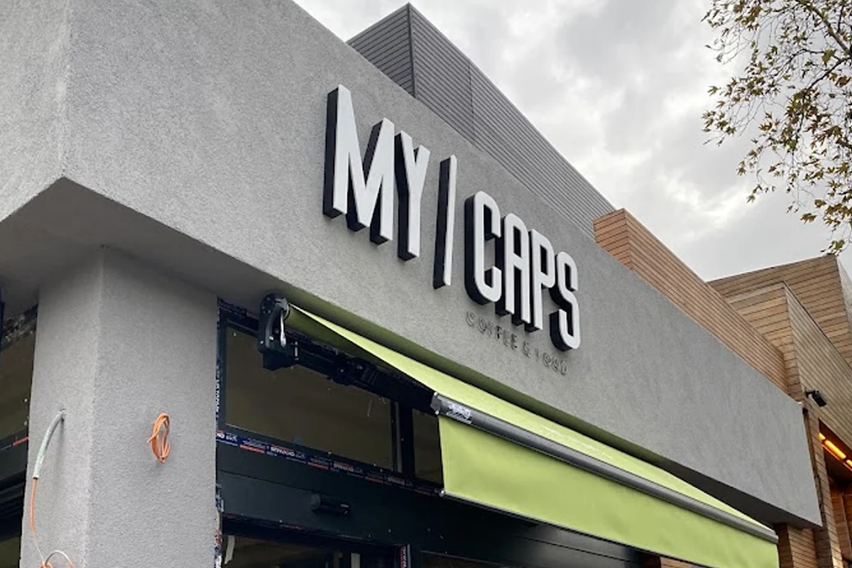 My Caps alüminyum paslanmaz cephe tabela uygulaması